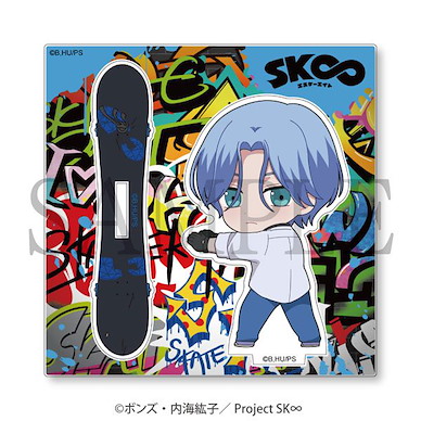 SK∞ 「馳河藍加」騎滑板 亞克力企牌 Oshioshi Acrylic Stand Langa【SK8 the Infinity】