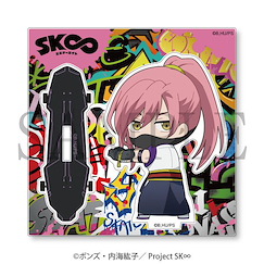 SK∞ : 日版 「Cherry blossom」騎滑板 亞克力企牌