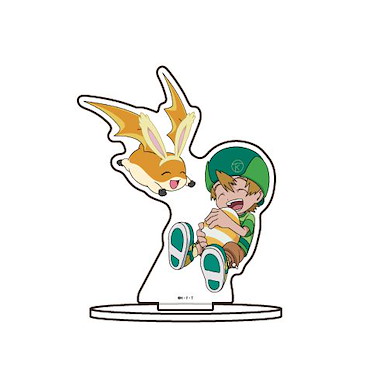 數碼暴龍系列 「高石岳 + 巴達獸」復活節 Ver. 亞克力企牌 Chara Acrylic Figure 07 Takaishi Takeru & Patamon Easter Ver. (Original Illustration)【Digimon Series】