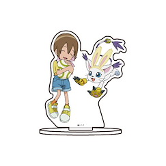 數碼暴龍系列 「八神光 + 迪路獸」復活節 Ver. 亞克力企牌 Chara Acrylic Figure 08 Yagami Hikari & Tailmon Easter Ver. (Original Illustration)【Digimon Series】
