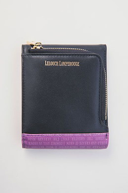 Code Geass 叛逆的魯魯修 「魯路修」EMooooN 銀包 EMooooN 3-Fold Leather Wallet Lelouch Model【Code Geass】