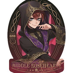 迪士尼扭曲樂園 : 日版 「Riddle Rosehearts」行李箱 貼紙 3