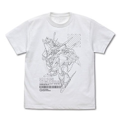 機動戰士高達系列 (大碼)「RX-105 Ξ高達」白色 T-Shirt Xi Gundam T-Shirt /WHITE-L【Mobile Suit Gundam Series】