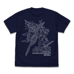 機動戰士高達系列 : 日版 (細碼)「RX-104FF 潘尼洛普」深藍色 T-Shirt