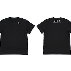 Vivy -Fluorite Eye's Song- (加大)「AI」夜光 黑色 T-Shirt AI Glow-in-the-Dark T-Shirt /BLACK-XL【Vivy -Fluorite Eye's Song-】