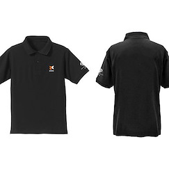 機動戰士高達系列 : 日版 (中碼)「ZEONIC企業」黑色 刺繡 Polo Shirt