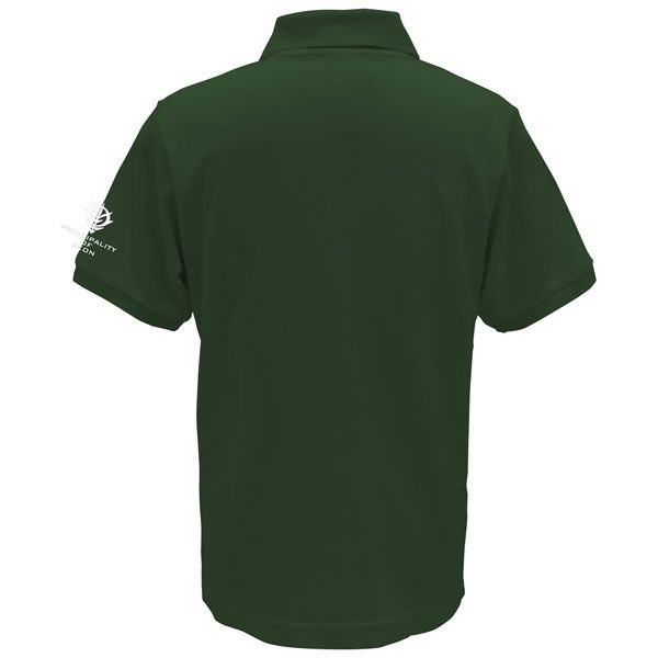 機動戰士高達系列 : 日版 (細碼)「ZEONIC企業」郵差綠 刺繡 Polo Shirt