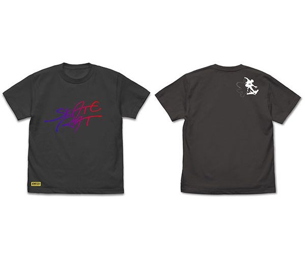 SK∞ : 日版 (中碼)「SKATERAT」墨黑色 T-Shirt