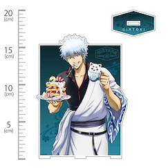 銀魂 「坂田銀時」櫻 Pancake & Latte 亞克力企牌 (大) Gintoki Sakata Acrylic Stand (Large) Sakura Pancake and Latte Art Ver.【Gin Tama】