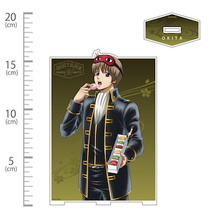 銀魂 「沖田總悟」櫻馬卡龍 & Tabasco 亞克力企牌 (大) Sougo Okita Acrylic Stand (Large) Sakura Macaron -with a hint of tabasco- Ver.【Gin Tama】