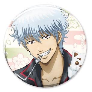 銀魂 「坂田銀時」櫻 Pancake & Latte 65mm 徽章 Gintoki Sakata 65mm Can Badge Sakura Pancake and Latte Art Ver.【Gin Tama】