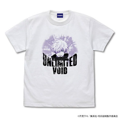 咒術迴戰 (大碼)「五條悟」Ver.2.0 白色 T-Shirt Satoru Gojo T-Shirt Ver2.0 /WHITE-L【Jujutsu Kaisen】
