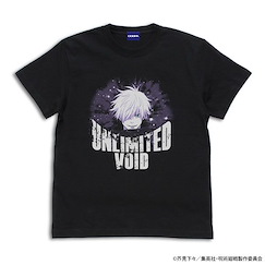 咒術迴戰 (大碼)「五條悟」Ver.2.0 黑色 T-Shirt Satoru Gojo T-Shirt Ver2.0 /BLACK-L【Jujutsu Kaisen】