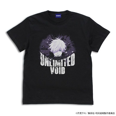 咒術迴戰 (大碼)「五條悟」Ver.2.0 黑色 T-Shirt Satoru Gojo T-Shirt Ver2.0 /BLACK-L【Jujutsu Kaisen】