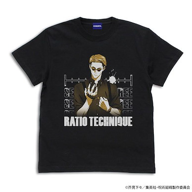 咒術迴戰 (細碼)「七海建人」Ver.2.0 黑色 T-Shirt Kento Nanami T-Shirt Ver2.0 /BLACK-S【Jujutsu Kaisen】