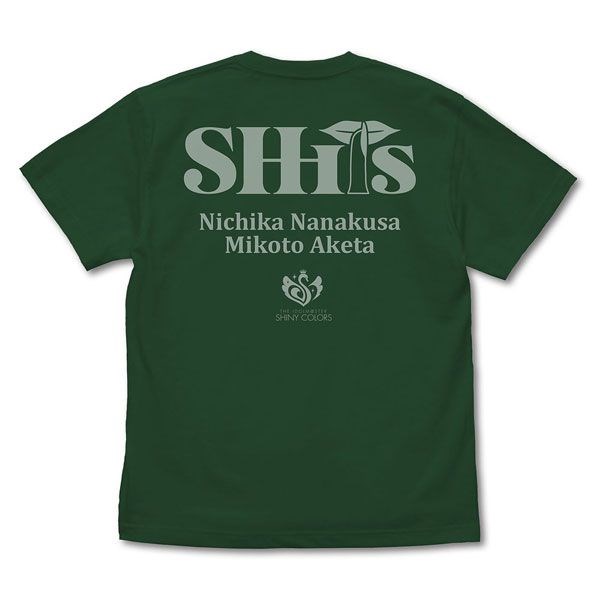 偶像大師 閃耀色彩 : 日版 (加大)「283 Pro SHHis」常苔蘚綠 T-Shirt
