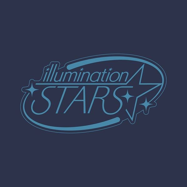 偶像大師 閃耀色彩 : 日版 (加大)「illumination STARS」藍紫色 T-Shirt
