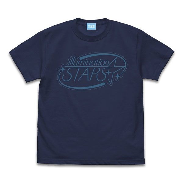 偶像大師 閃耀色彩 : 日版 (大碼)「illumination STARS」藍紫色 T-Shirt