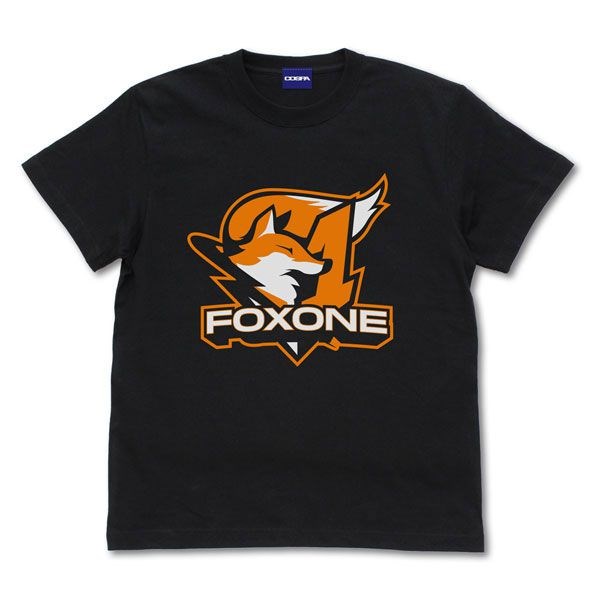 我們的雨色協議 : 日版 (大碼)「FOX ONE」黑色 T-Shirt