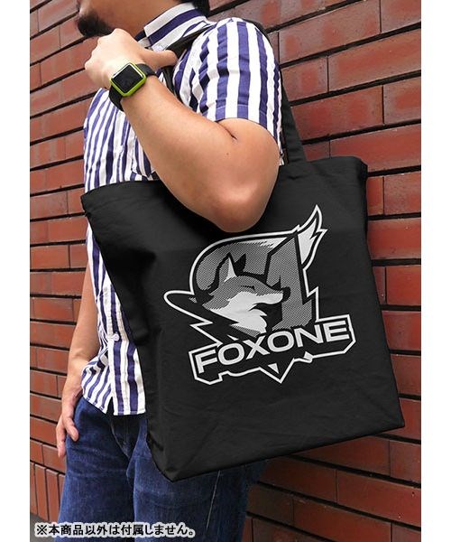我們的雨色協議 : 日版 「FOX ONE」黑色 大容量 手提袋