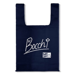 孤獨搖滾 「後藤一里」Bocchi 深藍色 購物袋 Anime Bocchi-chan's Autograph Eco Bag/NAVY【Bocchi the Rock!】