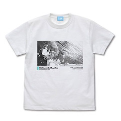 偶像大師 閃耀色彩 : 日版 (加大)「浅倉透」10個、光 白色 T-Shirt