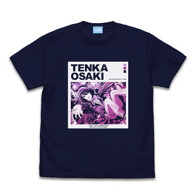 偶像大師 閃耀色彩 (大碼)「大崎甜花」四夜一夜物語 深藍色 T-Shirt [Yotsuya Ichiya Monogatari] Tenka Osaki T-Shirt /NAVY-L【The Idolm@ster Shiny Colors】