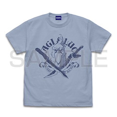 香格里拉·開拓異境～糞作獵手挑戰神作～ : 日版 (細碼)「桑樂」二刀流 ACID BLUE T-Shirt
