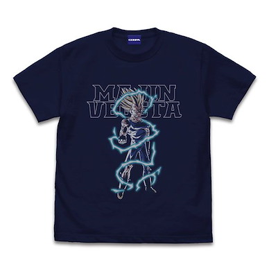 龍珠 (中碼)「比達」魔人 深藍色 T-Shirt Majin Vegeta T-Shirt /NAVY-M【Dragon Ball】