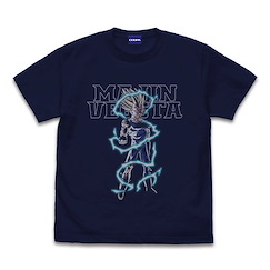 龍珠 (大碼)「比達」魔人 深藍色 T-Shirt Majin Vegeta T-Shirt /NAVY-L【Dragon Ball】