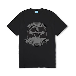 強襲魔女系列 : 日版 (加大)「第501統合戰鬥航空團」黑色 厚料 T-Shirt