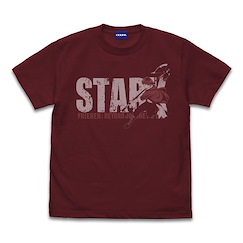 葬送的芙莉蓮 (大碼)「修塔爾克」斧頭 酒紅色 T-Shirt Stark T-Shirt /BURGUNDY-L【Frieren】