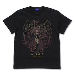葬送的芙莉蓮 : 日版 (大碼)「阿烏拉」黑色 T-Shirt