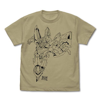 勇氣爆發Bang Bravern (細碼)「布雷邦」深卡其色 T-Shirt New Illustration Bravern T-Shirt /SAND KHAKI-S【Bang Brave Bang Bravern】