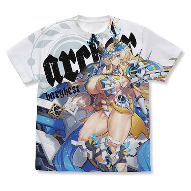 Fate系列 (加大)「Archer (妖精騎士高文 / 巴格斯特)」泳裝 全彩 白色 T-Shirt Archer/Tam Lin Barghest Full Graphic T-Shirt /WHITE-XL【Fate Series】