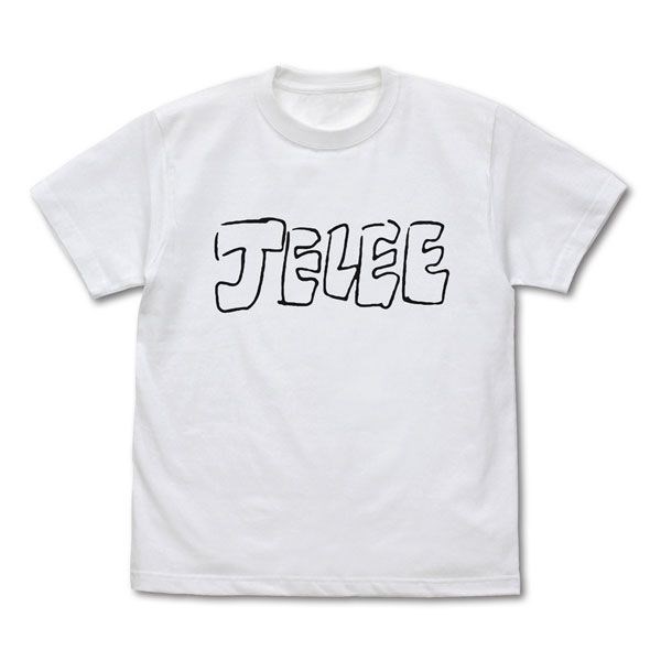 夜晚的水母不會游泳 : 日版 (細碼)「JELEE」白色 T-Shirt