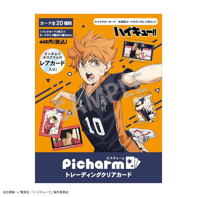 排球少年!! : 日版 Picharm (10 個入)