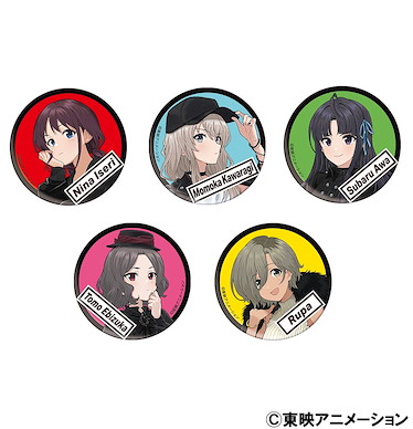 Girls Band Cry 56mm 徽章 (5 個入) Chara Badge Collection (5 Pieces)【Girls Band Cry】