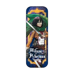 進擊的巨人 「米卡莎」進擊的巨人be determined 長形徽章 be determined Long Can Badge Mikasa Ackerman【Attack on Titan】