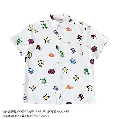 Keroro軍曹 (大碼) 角色圖案 白色 恤衫 Pattern Shirt (L Size)【Sgt. Frog】