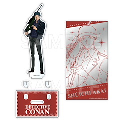 名偵探柯南 「赤井秀一」金屬風格 亞克力背景企牌 Diorama Style Acrylic Stand Metal Akai【Detective Conan】