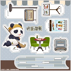咒術迴戰 「胖達」和風喫茶 Ver. 亞克力背景小企牌 Mini Acrylic Diorama Japanese Style Cafe Ver. 6 Panda【Jujutsu Kaisen】