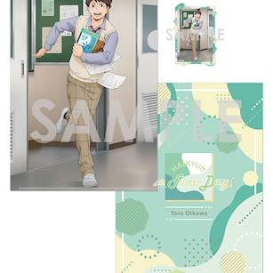 排球少年!! 「及川徹」-One Fine Day！- A4 文件套 + 貼紙 Clear File & Die-cut Sticker Set -One Fine Day!- 4 Oikawa Toru【Haikyu!!】