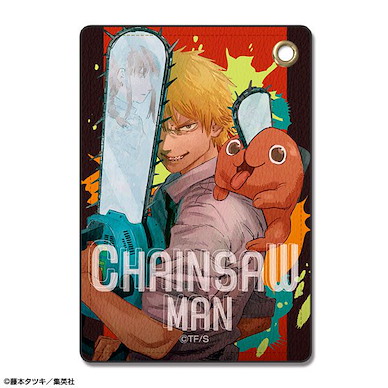 鏈鋸人 「電次 + 波奇塔」皮革 證件套 Leather Pass Case Design 01 (Denji /A)【Chainsaw Man】
