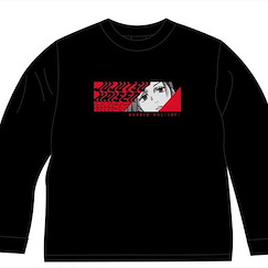 咒術迴戰 : 日版 (大碼)「釘崎野薔薇」新插圖 黑色 長袖 T-Shirt