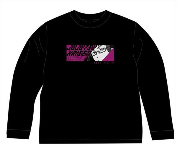 咒術迴戰 : 日版 (中碼)「禪院真希」新插圖 黑色 長袖 T-Shirt