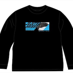 咒術迴戰 : 日版 (大碼)「五條悟」新插圖 黑色 長袖 T-Shirt