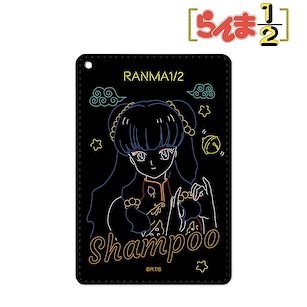 亂馬 1/2 「珊璞」Ani-Neon 皮革 證件套 Shampoo Ani-Neon 1 Pocket Pass Case【Ranma 1/2】