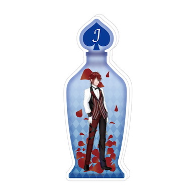 心之國的愛麗絲 系列 「小丑」黑桃國的愛麗絲~Wonderful White World~ 亞克力瓶子擺設 Alice in the Country of Spades Collection Bottle 11 Joker (Official Illustration)【Alice in the Country of Hearts Series】