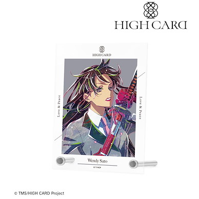 HIGH CARD 「溫蒂」Ani-Art A6 亞克力板 Wendy Sato Ani-Art A6 Acrylic Panel【HIGH CARD】